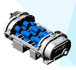 Dry Roots Type Vacuum Pumps