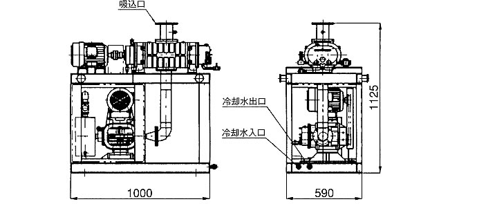 MCT5-600LE 치수도